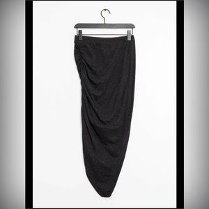 Noisy May Skirt with Bunched Sides